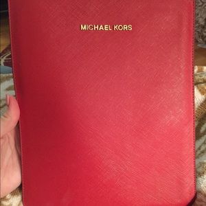 AUTHENTIC Red Michael Kors iPad Air Sleeve