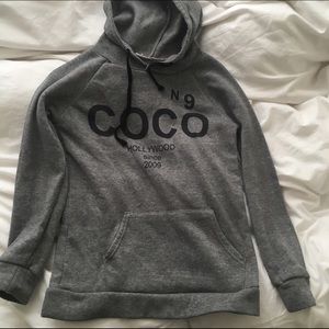 Coco gray hoodie
