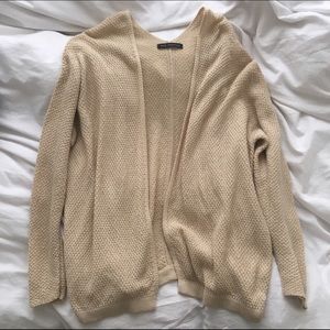 Cream cardigan