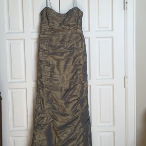 Gold Teri Jon Evening Gown