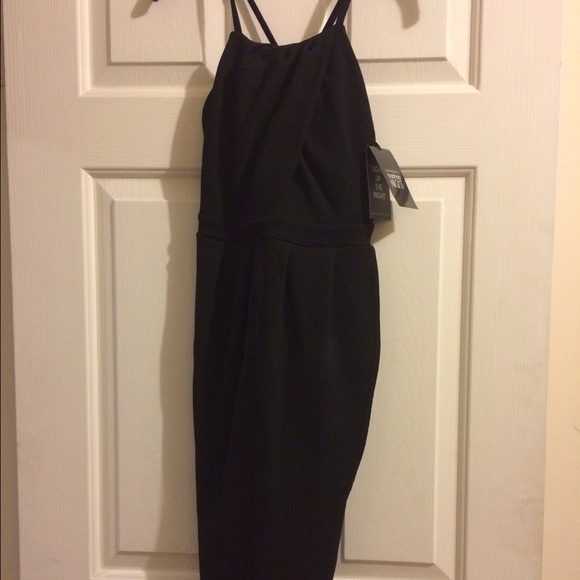 Mai Crepe Wrap Over Skirt Dress