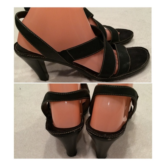 ⚜️Nine West Very Black Sandals - Picture 2 of 4