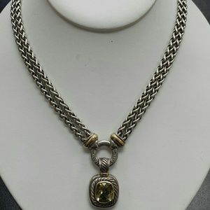 💥SOLD💥 David Yurman Lemon Citrine Necklace