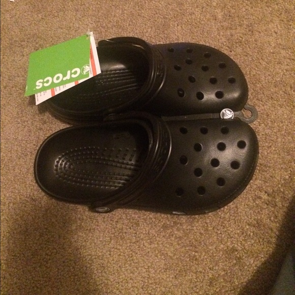 Unworn crocs .