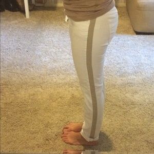 LOFT Modern Skinny Tuxedo Jeans