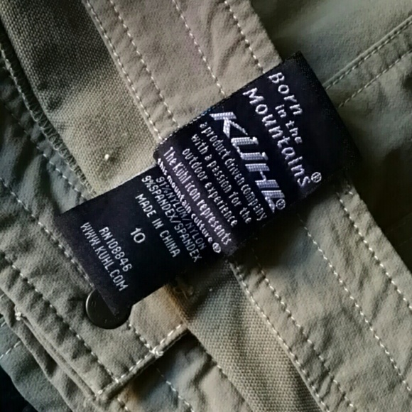 KUHL khaki skirt