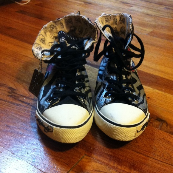 Ed Hardy Highrise Sneakers
