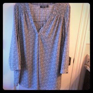 Black and white shirt