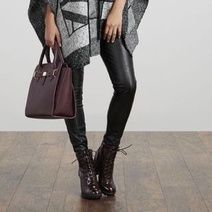 🔥JustFab Faux Leather Pants - Size 35