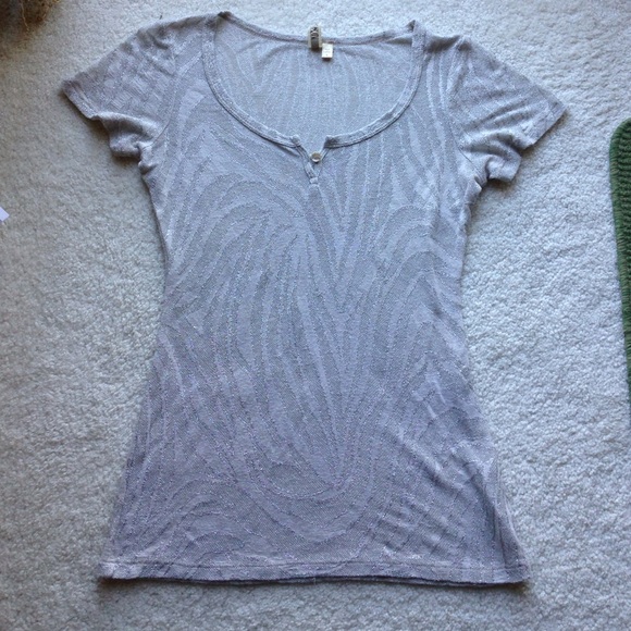 Buckle Glittery Shirt