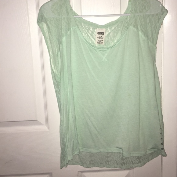 Light teal Victoria's Seacret Shirt
