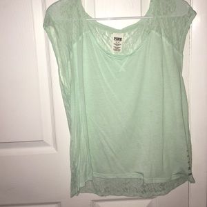 Light teal Victoria's Seacret Shirt