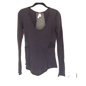 Black Free People shirt