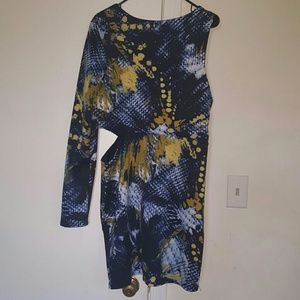 ASOS 1 sleeve mini dress