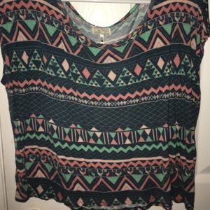 Kirra Aztex Flowy Shirt