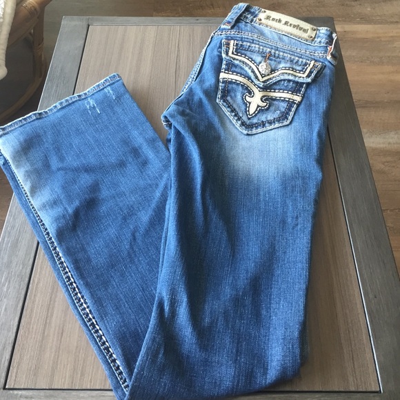 Light Wash Rock Revival jeans