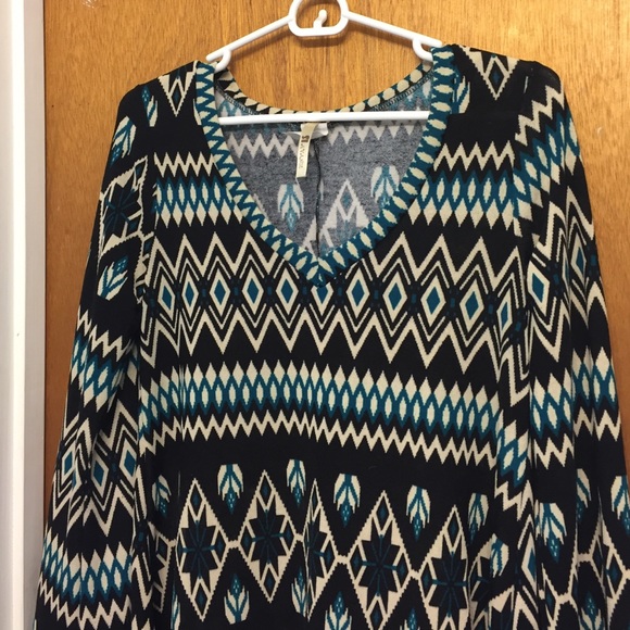 Aztec fall dress