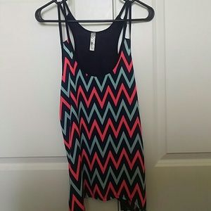 Cute chevron print tank