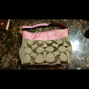 Coach hand bag