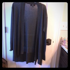 Grey cardigan