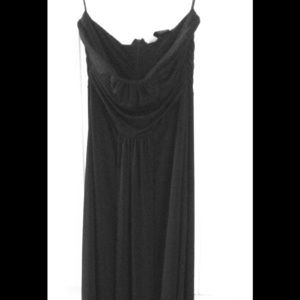 Long black BCBG dress. NWT