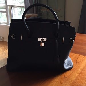 LAST DAY UP black designer inspired purse