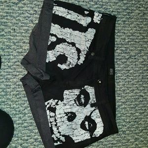 Iron fist Misfits shorts