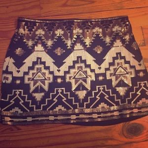 BEAUTIFUL SEQUIN SKIRT. Purchased from Express.