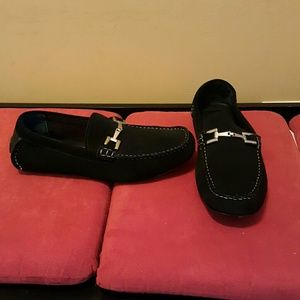 Alfani leather loafers