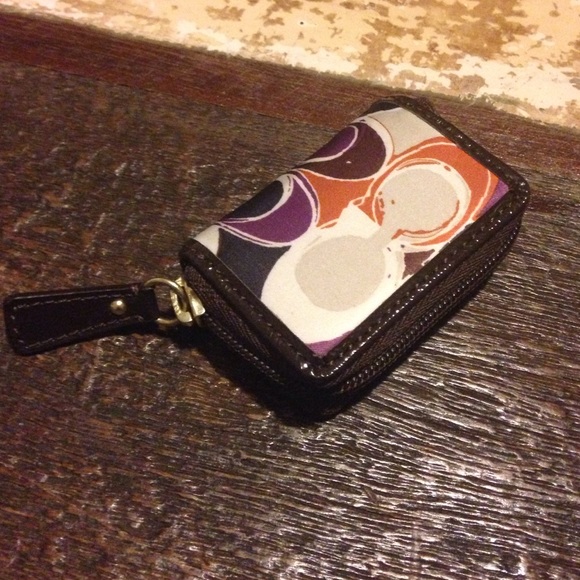 Coach contact lens case