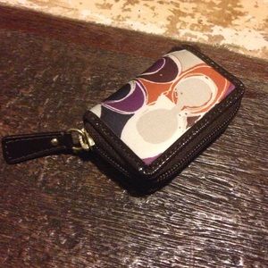 Coach contact lens case