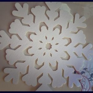 Snowflake Felt Placemat