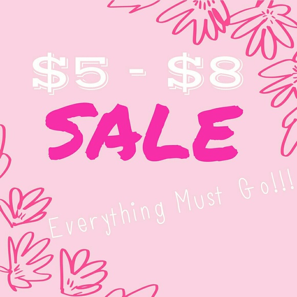 EVERYTHING MUST GO SALE!