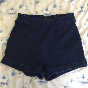 Super high waisted shorts