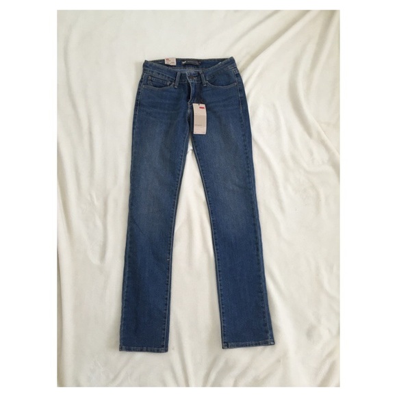 Levi's straight leg jeans