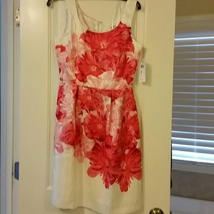 Studio One floral fit and flare dress size 4