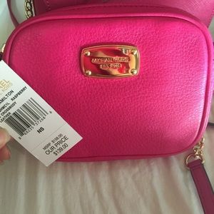 MK pink small shoulder bag