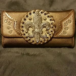 Fleur-de-lis wallet