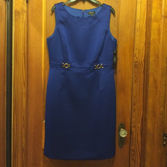 BRAND NEW Cobalt cocktail dress - Picture 2 of 4
