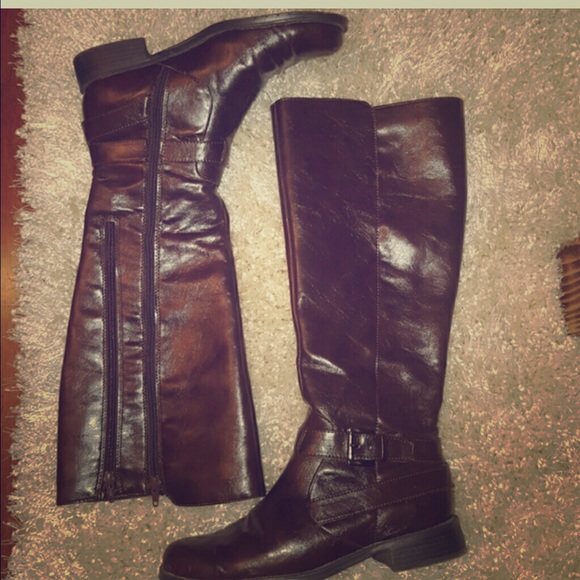 Riding boot Brown