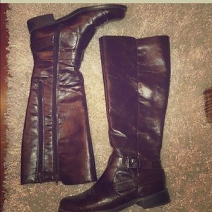 Riding boot Brown