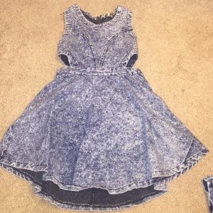 Washed Color Denim Dress ‼️‼️‼️