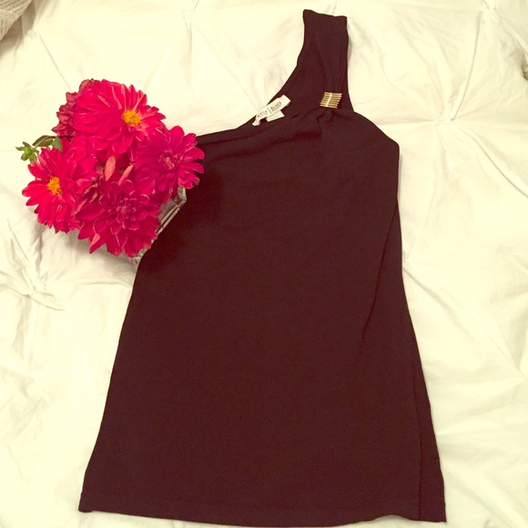 White House Black Market One Shouldered Top NWOT!!