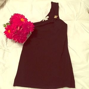 White House Black Market One Shouldered Top NWOT!!