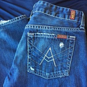7 for all man kind "A pocket" jeans