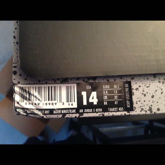 Air Jordan retro 5 pre grape - Picture 2 of 2