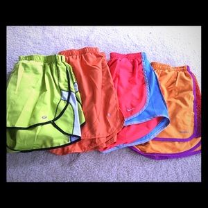 Nike, reebok, asics, danskin! Workout shorts!