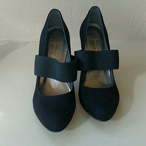 Jessica Simpson size 7.5 suede heels