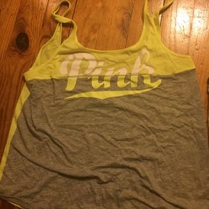 Victoria's Secret tank. Neon yellow