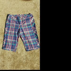Ecko red jean shorts